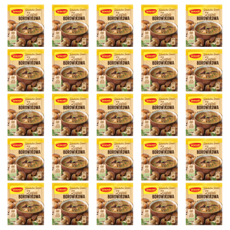 WINIARY Zupa borowikowa 44g X25